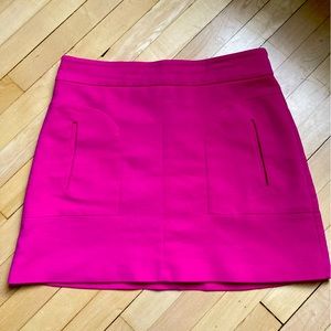 Bright pink Zara Mini Skirt